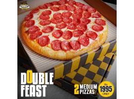 Yellow Taxi Pizza Co.Double Feast Deal 1 For Rs.1995/-
